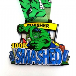 100K Run Finisher Medal