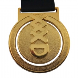 Gold Cut-out Medal
