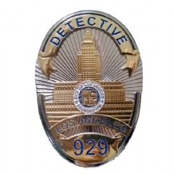 LA Detective Badge