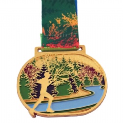 Marathon Run Challenge Medal